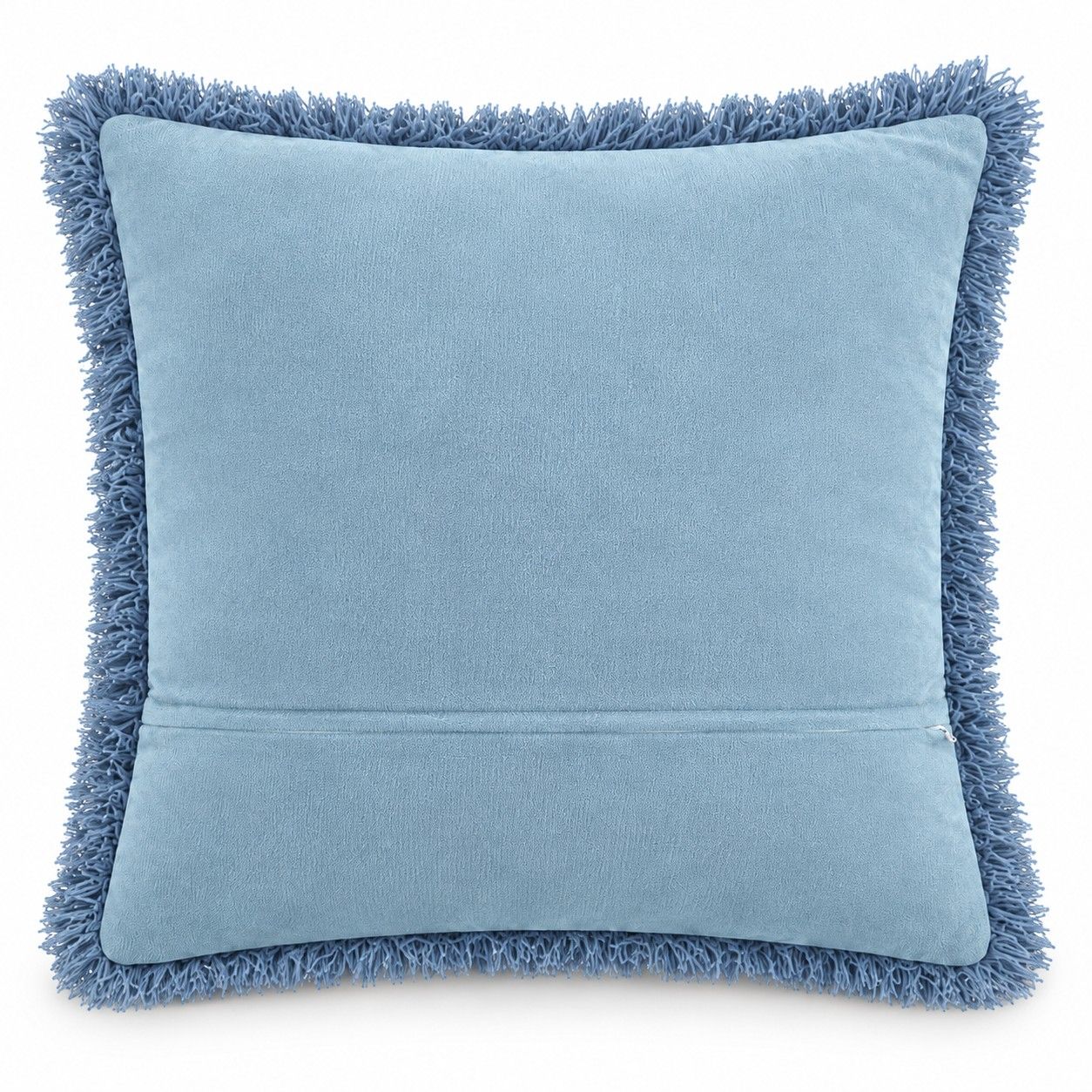 2 Pack Shaggy Faux Fur Throw Pillow Covers 18 x 18 Inch for Couch Sofa and Bed