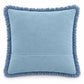 2 Pack Shaggy Faux Fur Throw Pillow Covers 18 x 18 Inch for Couch Sofa and Bed