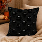 Halloween Ghost Textured Decorative Throw Pillow Cover for Sofa Bed Chair
