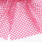 Rhinestone Mesh Head Wrap Sparkle Tie Back Hair Scarf