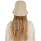 Fall Knitted Bucket Hat Summer Travel Fisherman Sun Hat