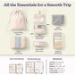 6 Piece Travel Packing Cube Set with Hanging Toiletry Bag