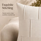 Textured Decorative Throw Pillow Cover Soft Accent Cushion Cover for Sofa Bed