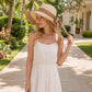Summer Sun Hat for Women - Wide Brim Straw Hat with Elegant Bow Detail