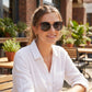 Round Cat Eye Sunglasses Fashionable Retro Vintage Inspired Frame Stylish Lenses Perfect Accessory