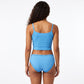 2 Pack Ribbed Lace Trim Bikini Underwear