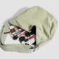 Plaid Hobo Shoulder Bag with Adjustable Strap and Zipper Closure