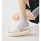 4 Pairs Ultra-Thin Ribbed Ankle Socks Soft Stretch Breathable Design in Multiple Color Combinations