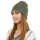 Warm Winter Knit Cuffed Beanie Cap