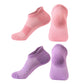 2-Pair Set Low-Cut Athletic Socks with Honeycomb Mesh Ventilation Arch Compression and Cushioned Heel Fit