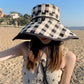 Women's Double-Sided Reversible Wide-Brim Sun Hat