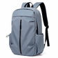 Lightweight Laptop Backpack with Vertical Front Zip Pocket Side Pockets and Adjustable Padded Straps