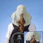 Women Ponytail Sun Hat Wide Brim Sun Hat with Flap Packable Adjustable Summer Beach Hat