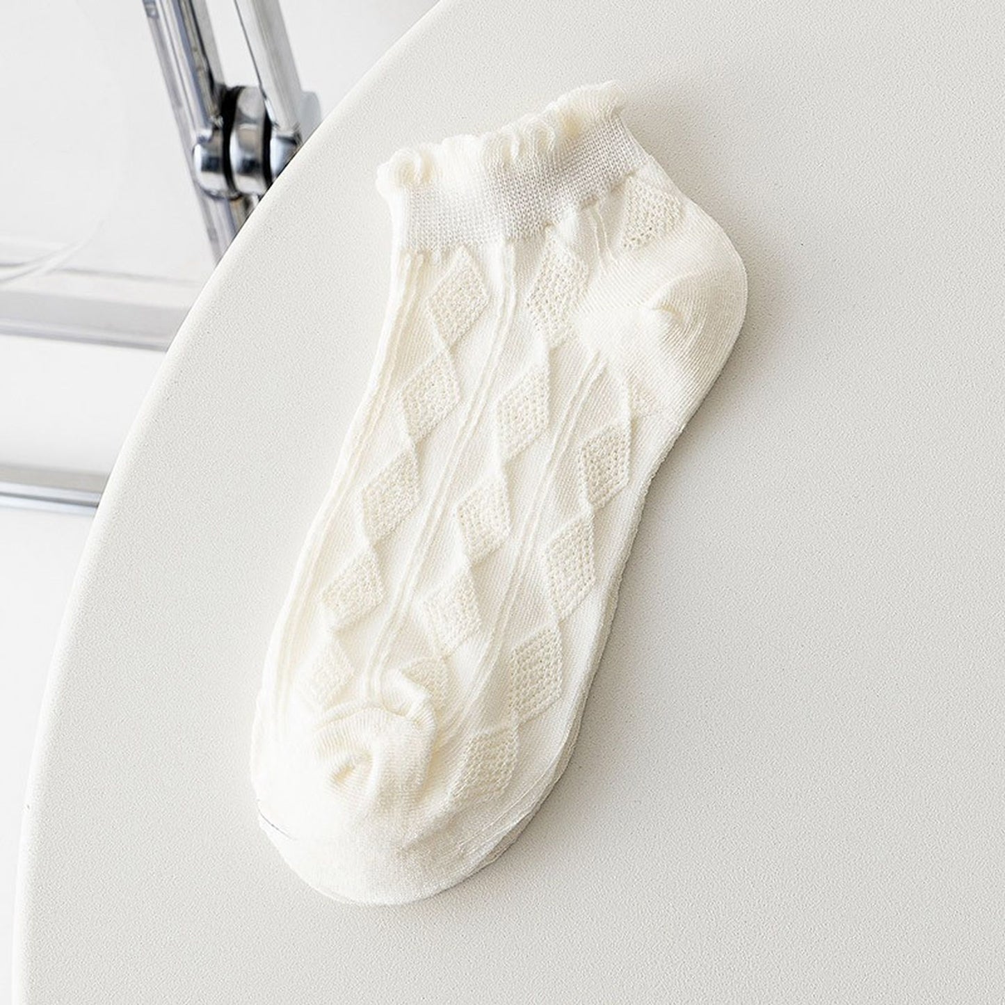 Adorable Summer Ruffle Ankle Socks 5pk