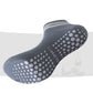 4 Pairs Ankle Grip Yoga Socks Soft Cotton Non-Slip Bottom Striped Cuff