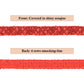 Sewing Sequin Trim 0.9 Inch 4 Row, 25 Yards Glitter Sequin Ribbon Metallic Stretch Bling Strip DIY Craft Decoration