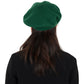 Women's Wool French Beret Hats Solid Color Classic Beanie Fall Winter Cap