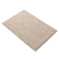 Chenille Bath Mat with Plush Pebble Texture and Non Slip Backing
