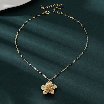 Women's Floral Pendant Necklace