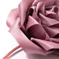 Single Satin Rose Fabric Wrap Waist Belt Adjustable Floral Statement Waist Jewelry 43.3in