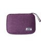 Electronic Organizer Case with Zipper Closure Cable Storage Pouch Portable Travel Tech Accessories Organizer Bag