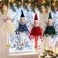 2pk Lace Angel Christmas Tree Ornaments