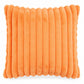 Double Sided Plush Corduroy Throw Pillow Cover 18 x 18 Inch Wide Stripe Texture