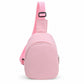 Adjustable Sling Bag with Front Zip Pocket for Travel