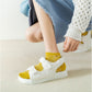 4 Pairs Women's Low-Cut Floral Embroidered Socks Soft Combed Cotton Breathable Fit for Sneakers Flats and Everyday Casual Wear