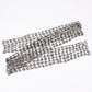 Sequin Floral Skinny Scarf Mesh Neck Wrap