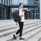 Laptop Backpack with Padded Compartment Reflective Trim USB Port and Multiple Storage Pockets