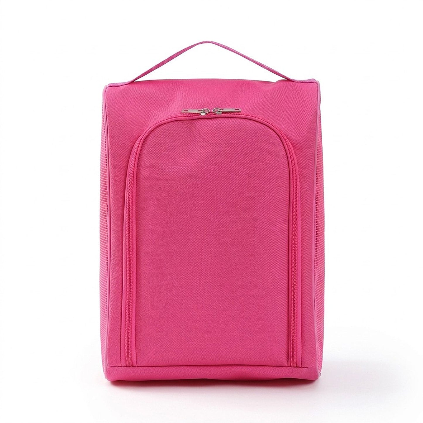 Travel Shoe Organizer Bag with Mesh Sides and Carry Handle