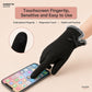 Bow Detail Fleece Lined Touchscreen Winter Gloves