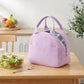 Insulated Corduroy Lunch Bag with Handle