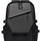 Multi-Pocket Utility Backpack with Buckle Straps, Side Pockets and Padded Shoulder Straps