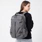 Multi-Pocket Commuter Travel Backpack with Padded Straps and Side Pockets