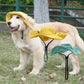 Pet Corduroy Sun Hat with Wide Brim Adjustable Chin Strap Soft Lightweight Outdoor Hat for Cats and Dogs