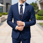 Men's Floral Pattern Tie Gift Set with Matching Pocket Square Cufflinks and Silver Tie Clip