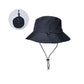 Water-Resistant Packable Bucket Hat with Adjustable Chin Strap Quick-Dry Fabric for Beach Hiking Camping and Outdoor Travel