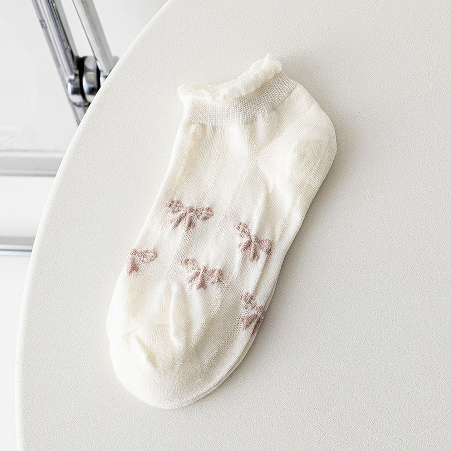 Adorable Summer Ruffle Ankle Socks 5pk