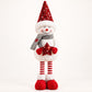 Adjustable Height Sequin Snowman Christmas Decoration