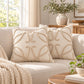 Boho Tufted Tassels Decorative Throw Pillow Cover Set of 2