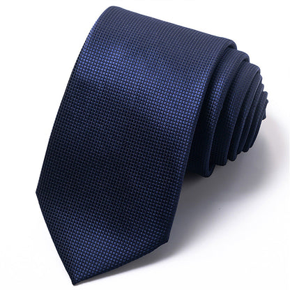 Men's Micro Dot Texture Tie Fine Woven Pattern Necktie Subtle Solid Look 57 Inch Length 3.1 Inch Width Formal Business Accessory