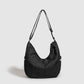 Polka Dot Hobo Shoulder Bag Large Capacity Crossbody Tote for School Work and Travel