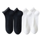 4-Pair Pack Breathable Lace Trim Ankle Socks with Open Knit Mesh Texture and Cotton Comfort