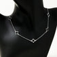 Women's Lucky Clover-Shaped Pendant Necklace