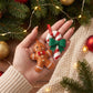 2 Piece Christmas Bag Charm Set with Hanging Loops