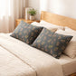 2-Piece Cotton Pillowcases with Vibrant Floral Print Design for Bedroom, Soft and Cozy Bedding Set 20x26in