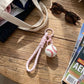 2 Pack Sports Ball Keychains with Wrist Strap and Clip Ring