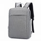 Modern Business Laptop Backpack - Sleek Commuter Daypack with Metallic Handle for Office, School, and Travel